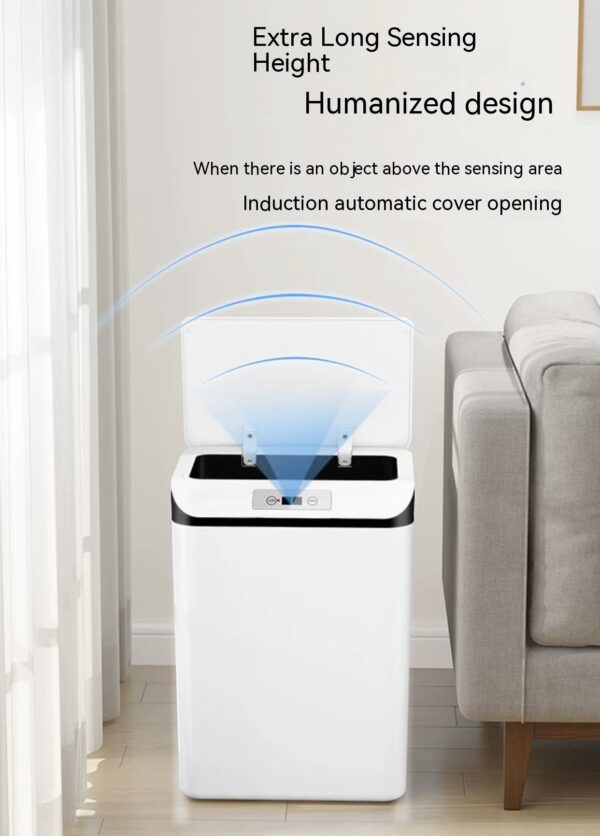 Intelligent sensor garbage can