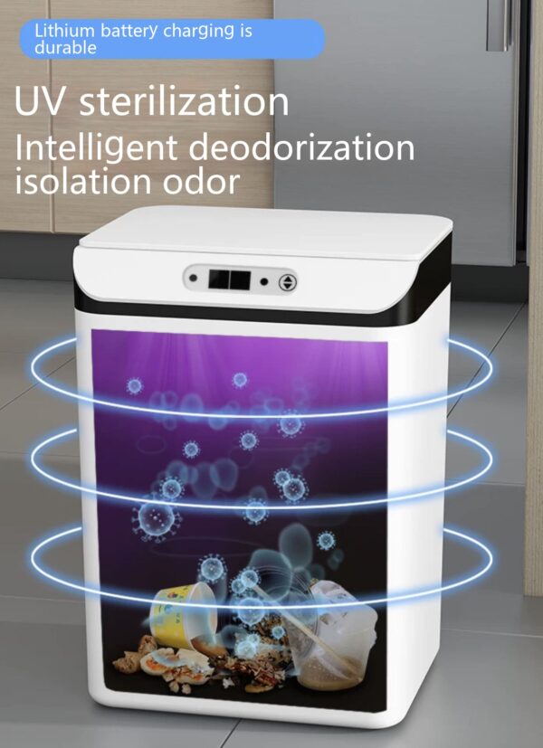 Intelligent sensor garbage can